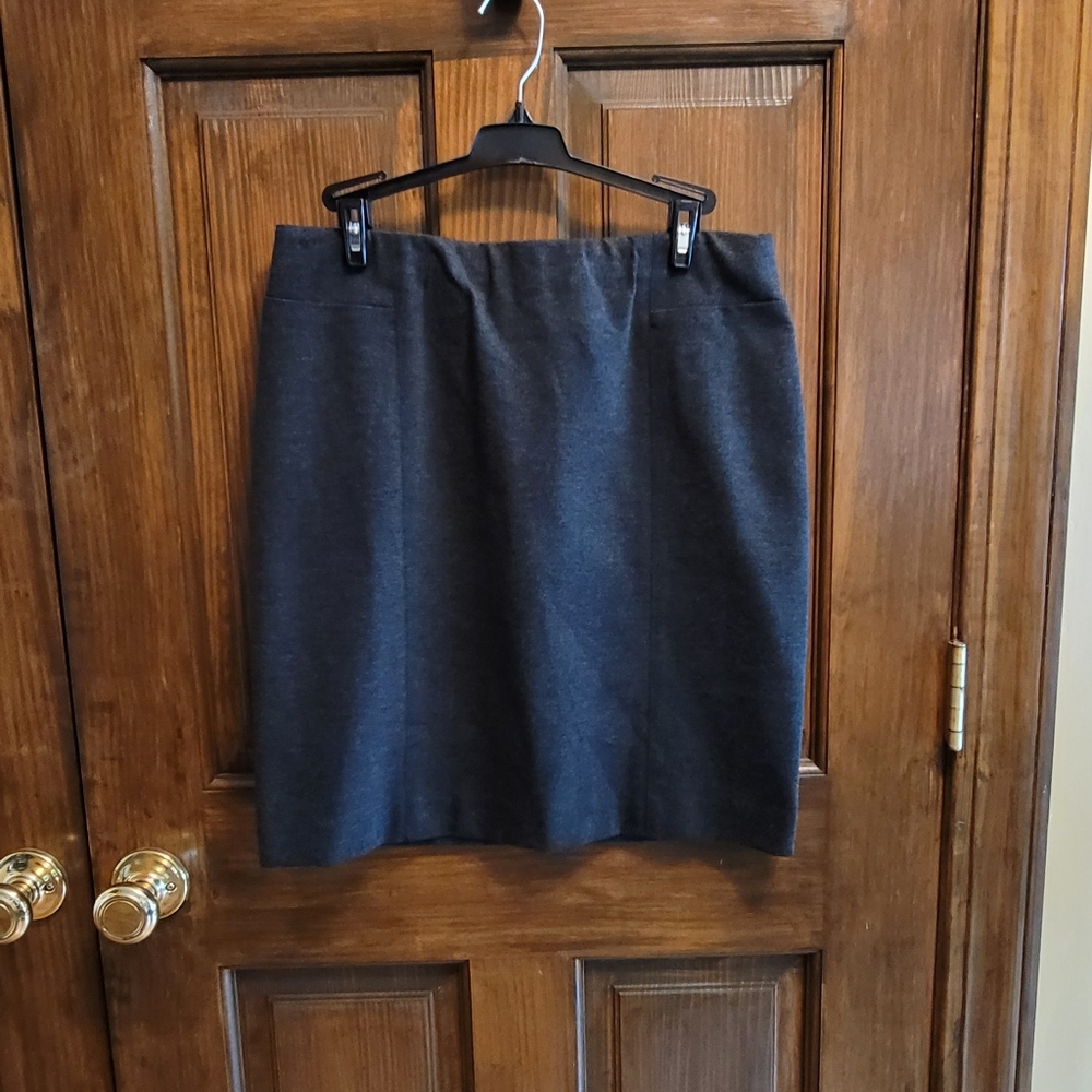 J Jilll Pencil Skirt Sz S Gray W 32 L 15